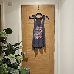 Electric Circus Rolling Stones Tank Top